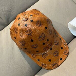 MCM Brown Signature Hat